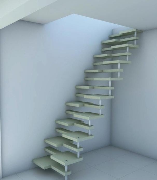 Escadas pré-moldadas