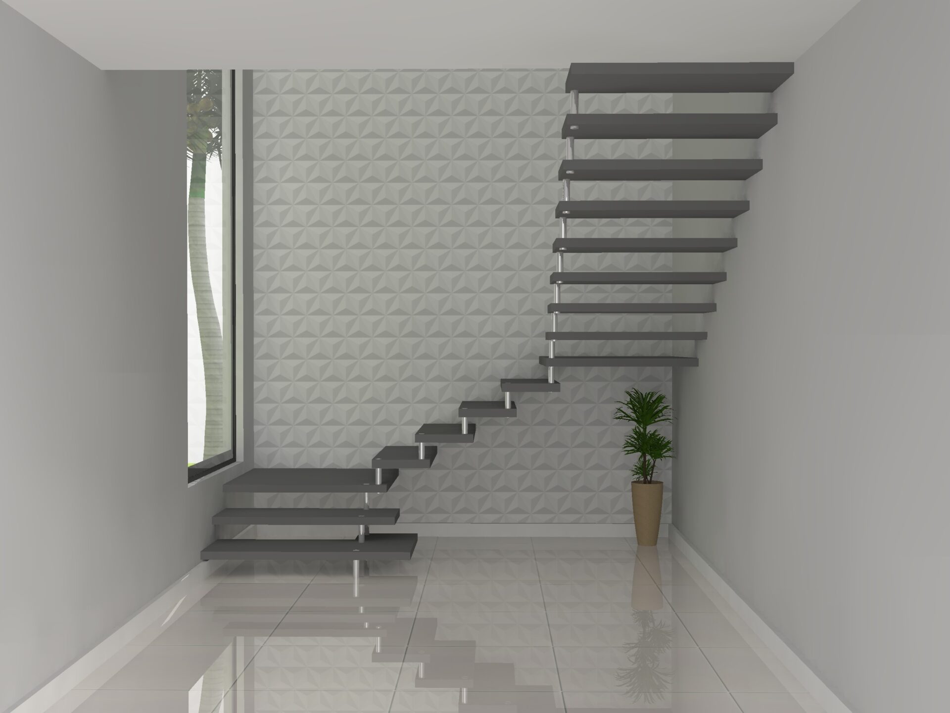 Escadas pré-moldadas